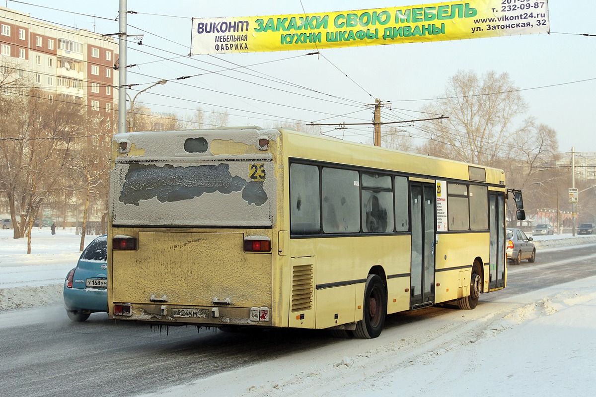 Krasnoyarsk region, Mercedes-Benz O405N # У 624 КМ 124
