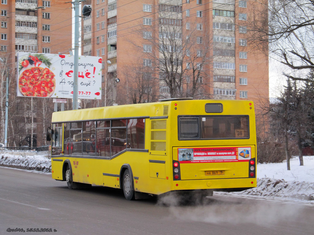 Удмуртия, МАЗ-103.465 № НА 869 18