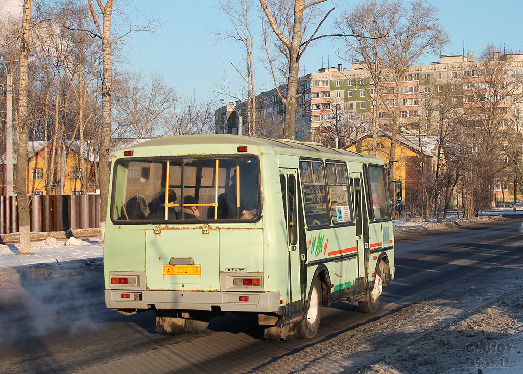 Нижегородская область, ПАЗ-32054 № АТ 202 52