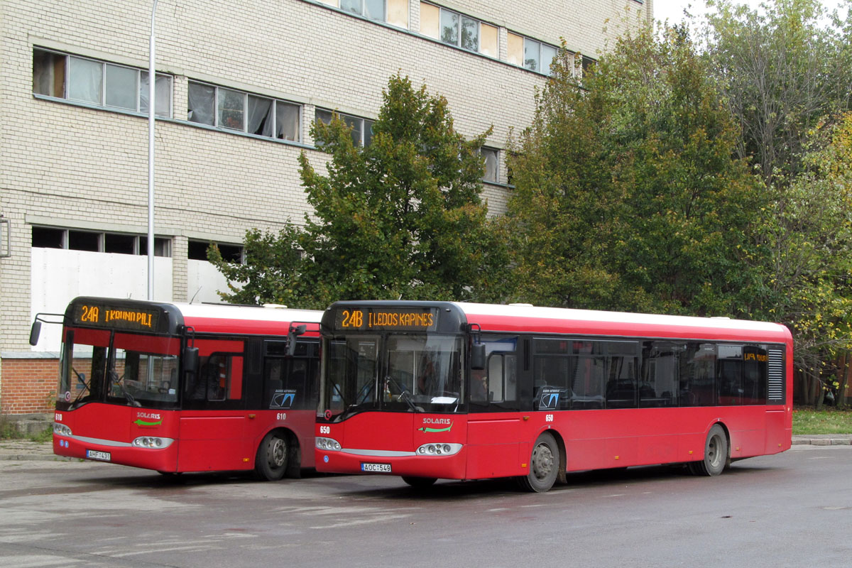 Литва, Solaris Urbino II 12 № 650