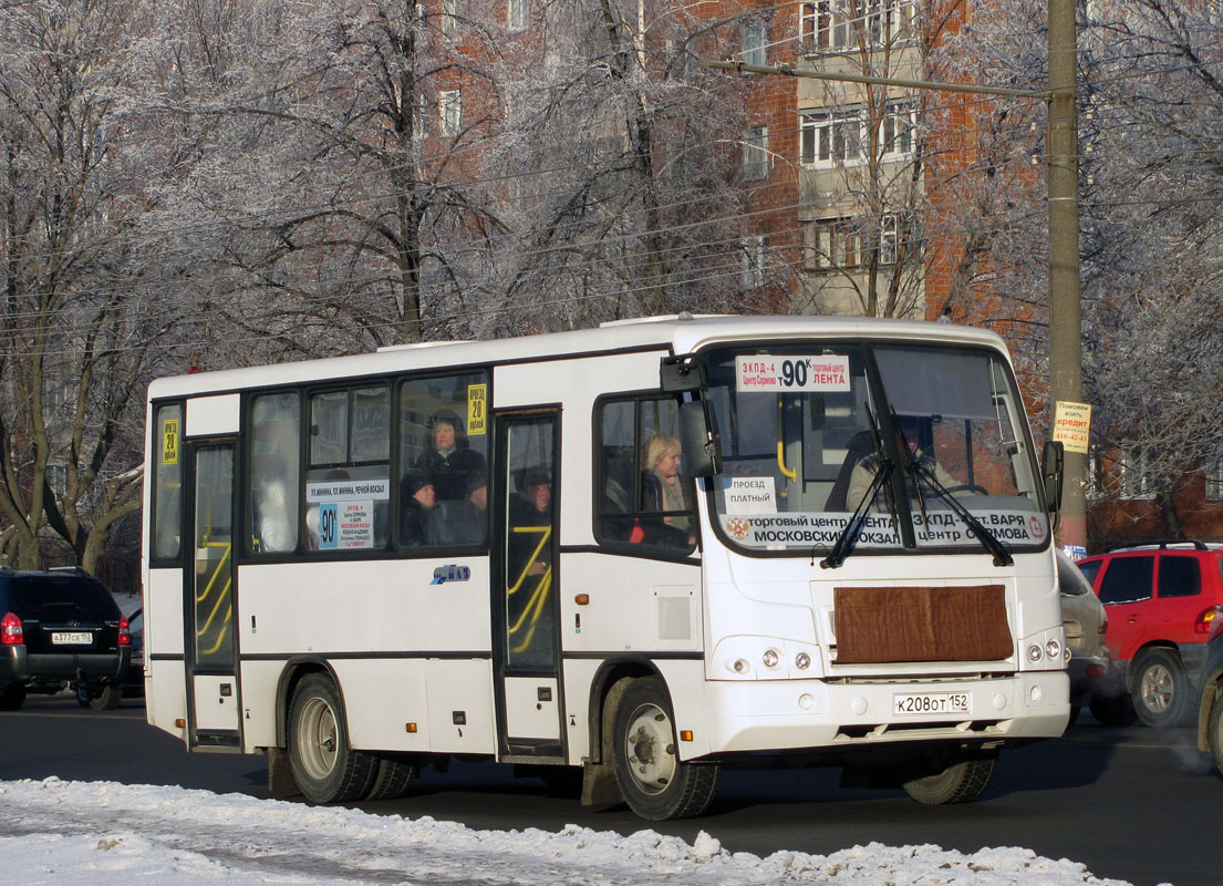 Нижегородская область, ПАЗ-320402-05 № К 208 ОТ 152