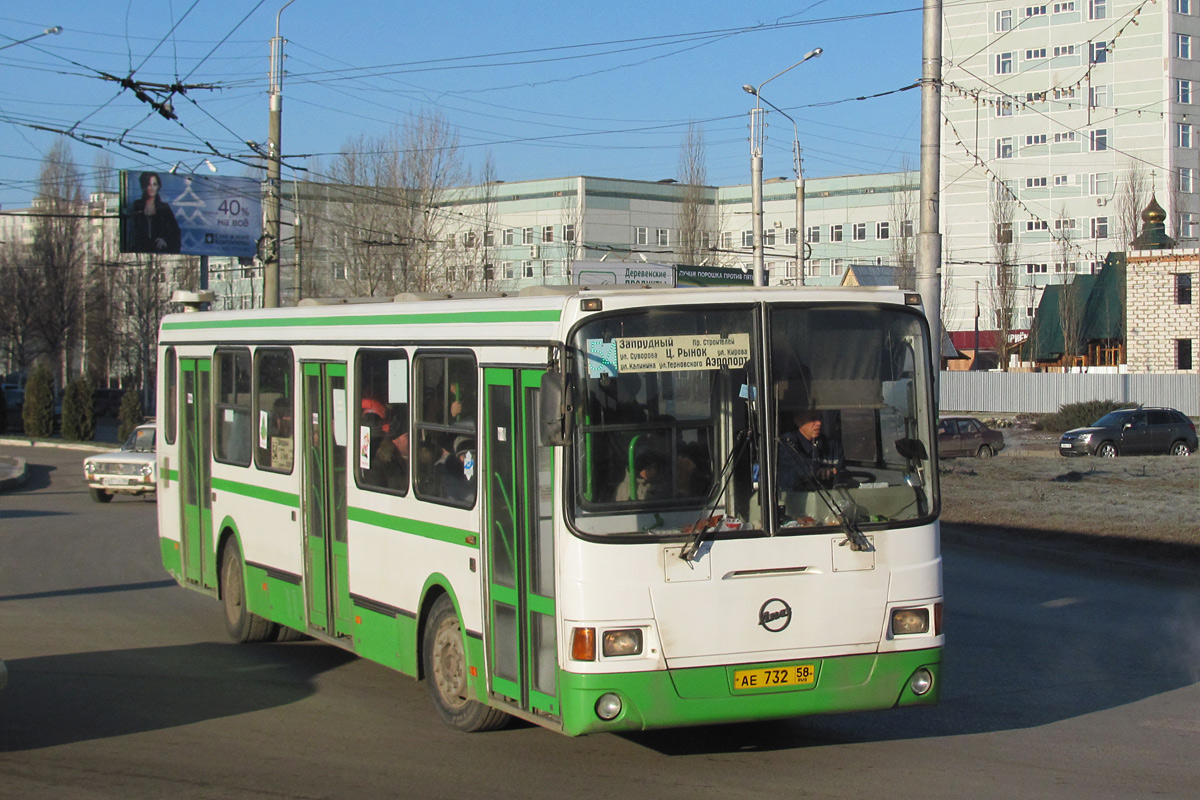 Пензенская область, ЛиАЗ-5256.45 № АЕ 732 58