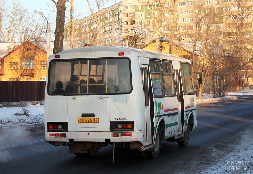 Нижегородская область, ПАЗ-32054 № АЕ 626 52