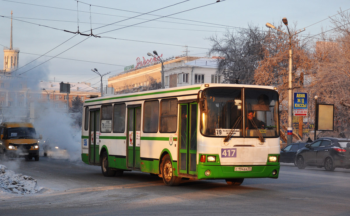 Омская область, ГАЗ-322132 (XTH, X96) № Р 315 КА 55; Омская область, ЛиАЗ-5256.45 № 417