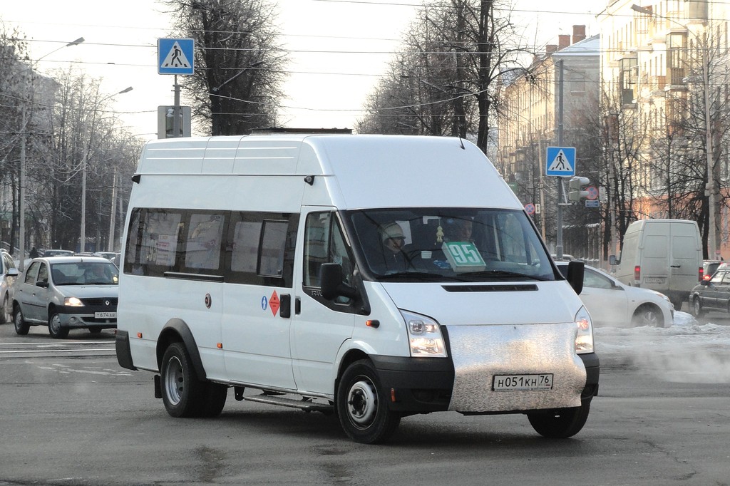 Ярославская область, Нижегородец-222708  (Ford Transit) № Н 051 КН 76