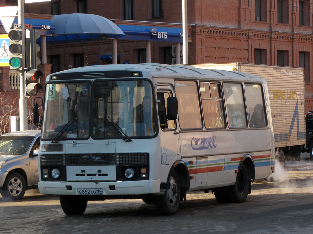 Саха (Якутия), ПАЗ-32053-60 № В 852 КО 14