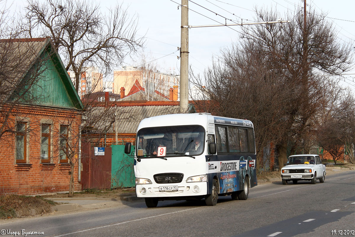 Краснодарский край, Hyundai County LWB C11 (ТагАЗ) № В 116 СР 93