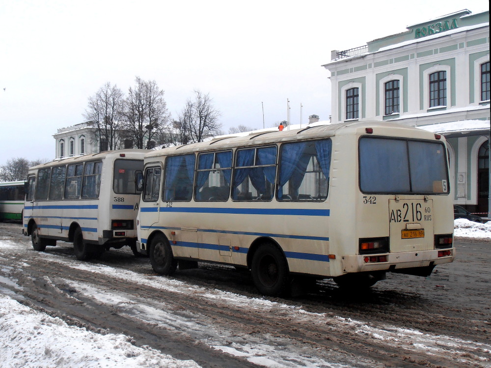 Псковская область, ПАЗ-32053 № 342