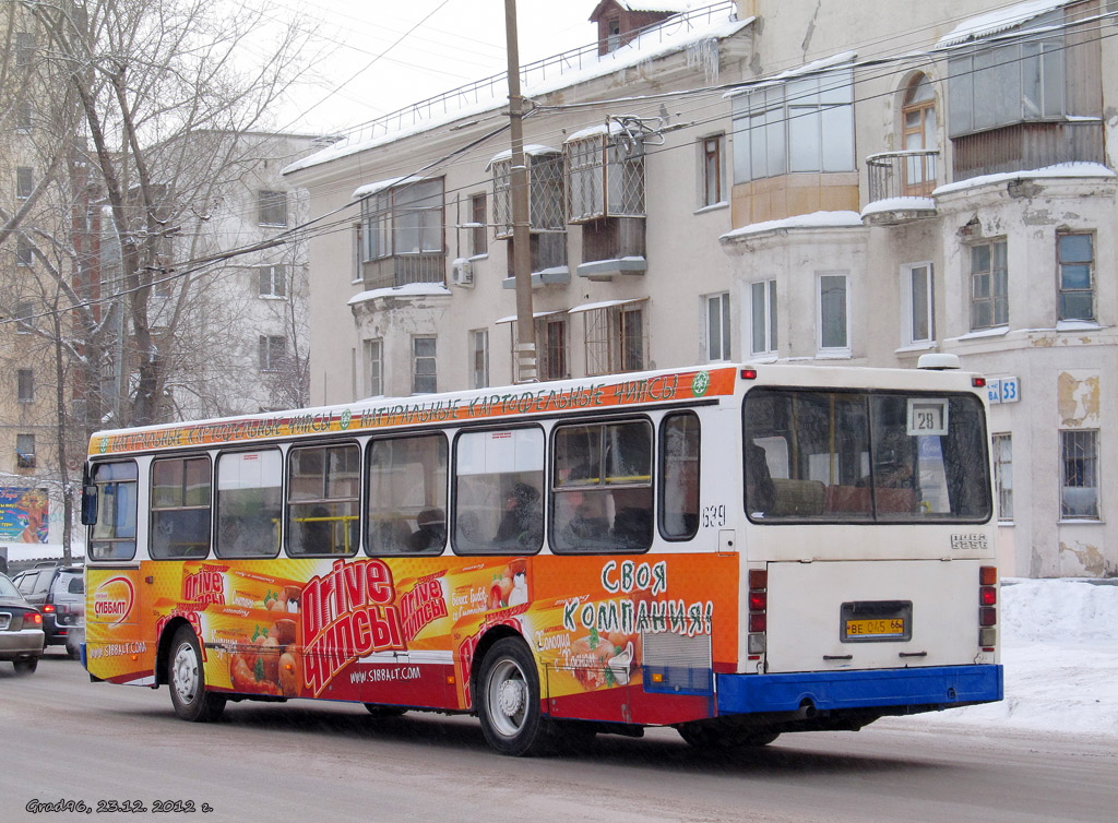 Свердловская область, ЛиАЗ-5256.40 № 639