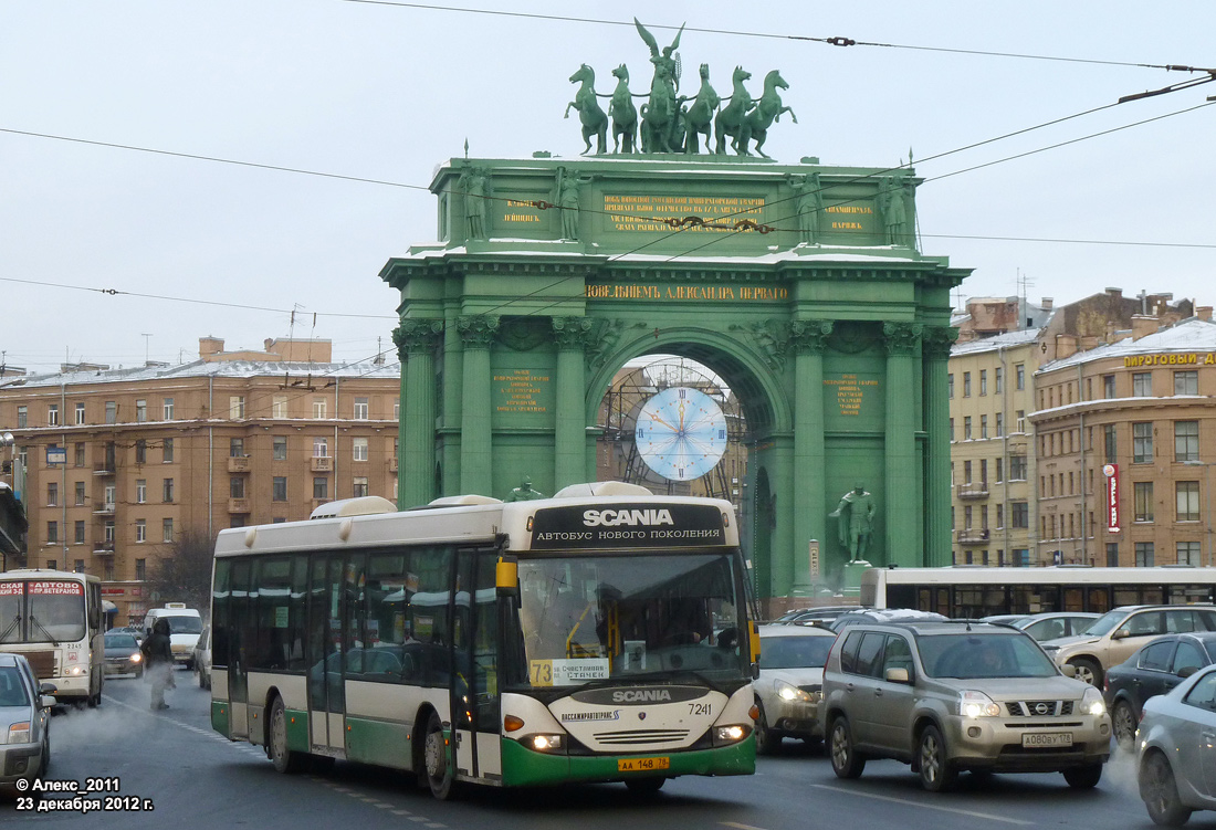 Санкт-Петербург, Scania OmniLink I (Скания-Питер) № 7241