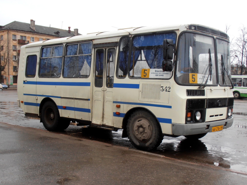 Псковская область, ПАЗ-32053 № 342