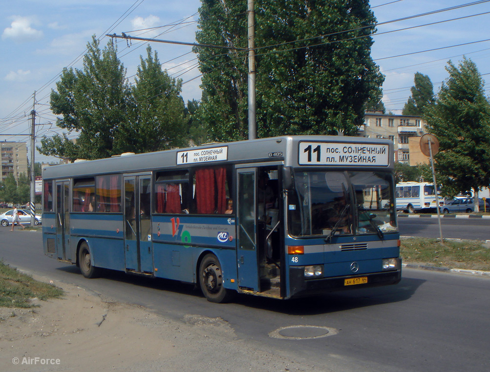 Саратовская область, Mercedes-Benz O405 № АН 617 64