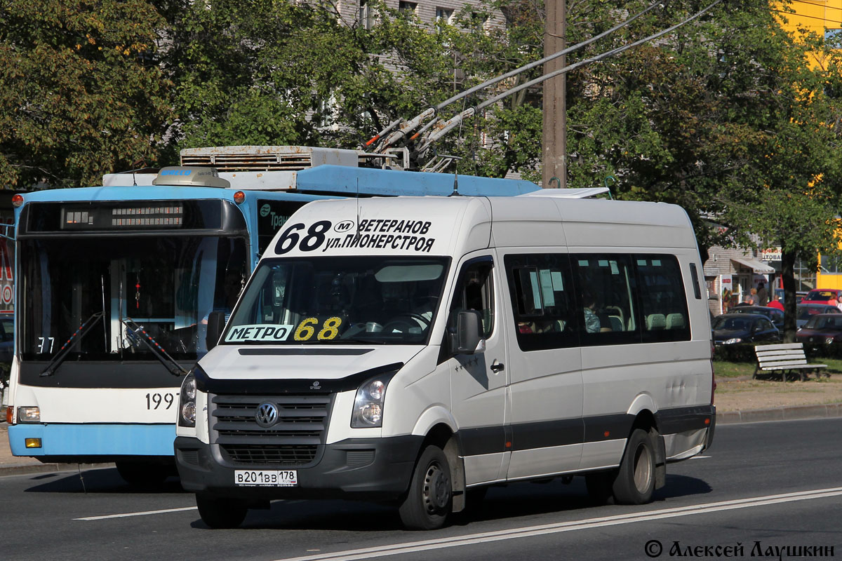 Санкт-Петербург, БТД-2219 (Volkswagen Crafter) № В 201 ВВ 178