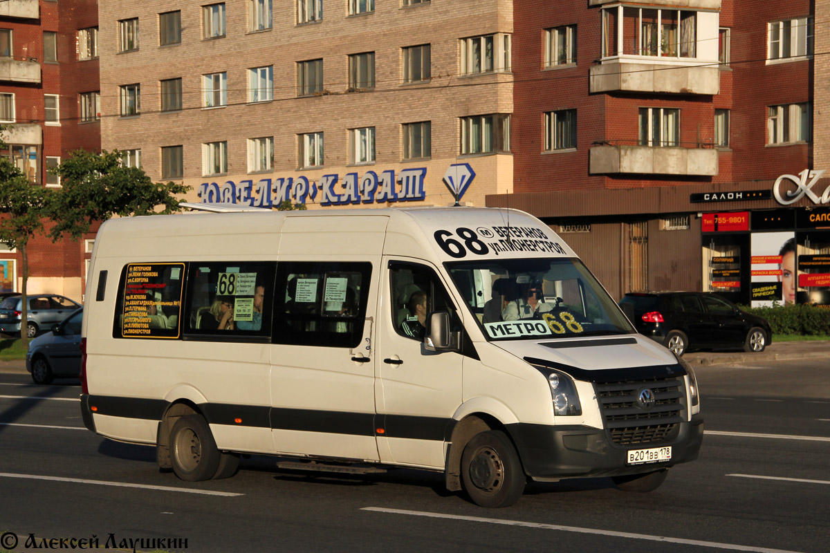 Санкт-Петербург, БТД-2219 (Volkswagen Crafter) № В 201 ВВ 178