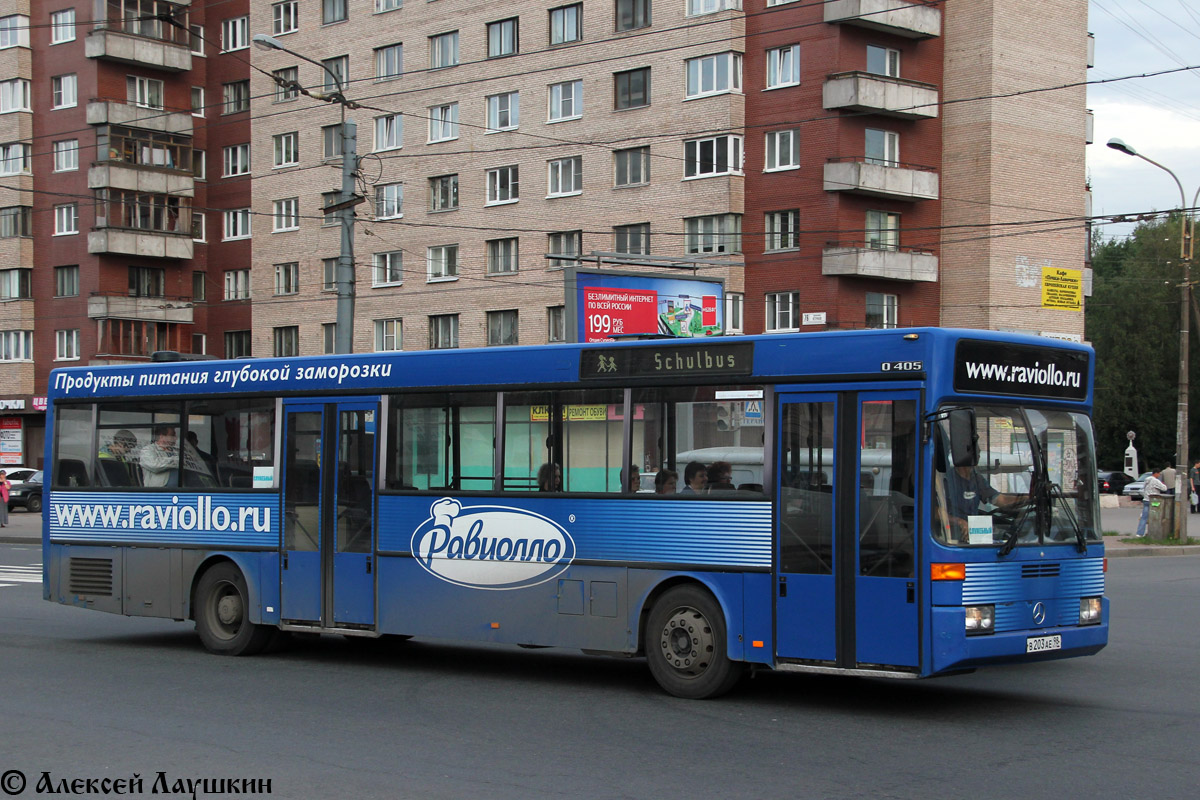 Санкт-Петербург, Mercedes-Benz O405 № В 203 АЕ 98