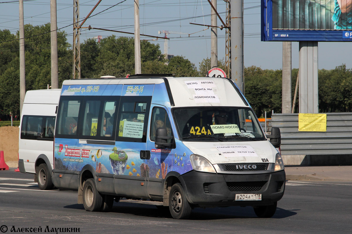 Санкт-Петербург, Нижегородец-2227UT (IVECO Daily) № 054