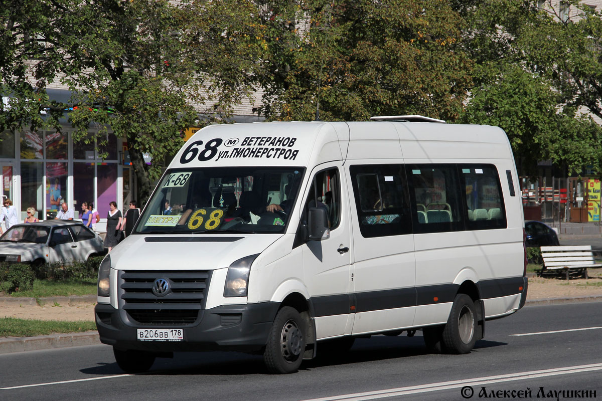 Санкт-Петербург, БТД-2219 (Volkswagen Crafter) № В 206 ВВ 178