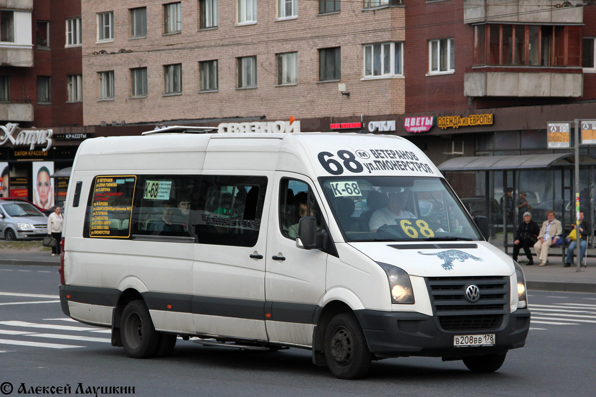 Санкт-Петербург, БТД-2219 (Volkswagen Crafter) № В 208 ВВ 178