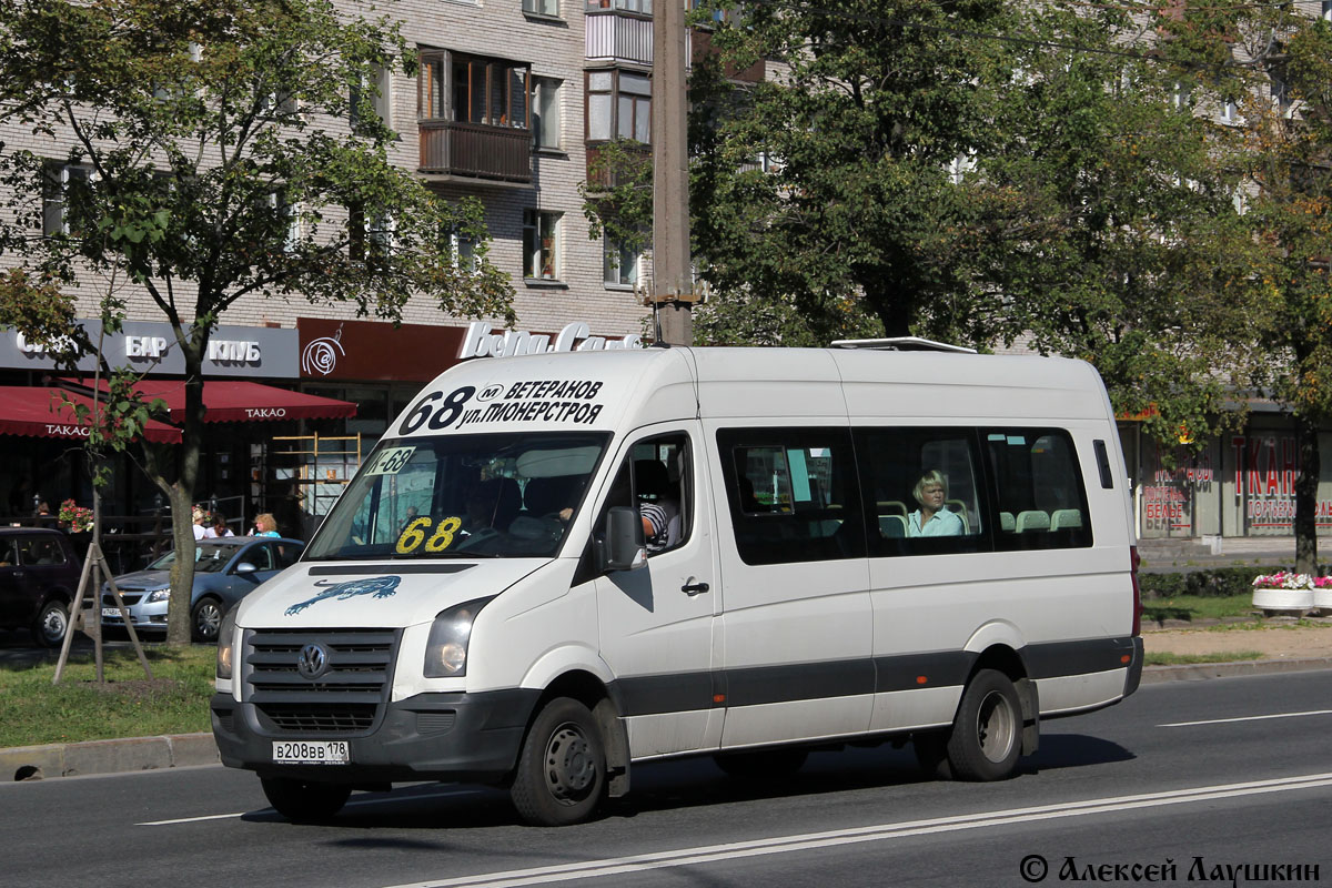 Санкт-Петербург, БТД-2219 (Volkswagen Crafter) № В 208 ВВ 178