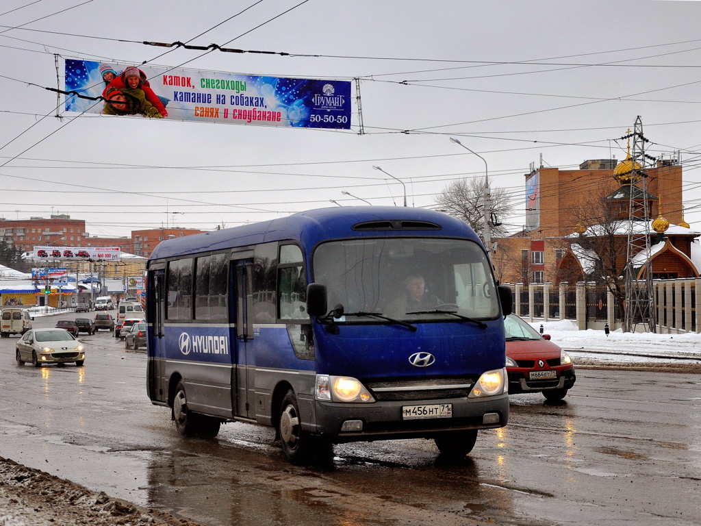 Тульская область, Hyundai County № М 456 НТ 71