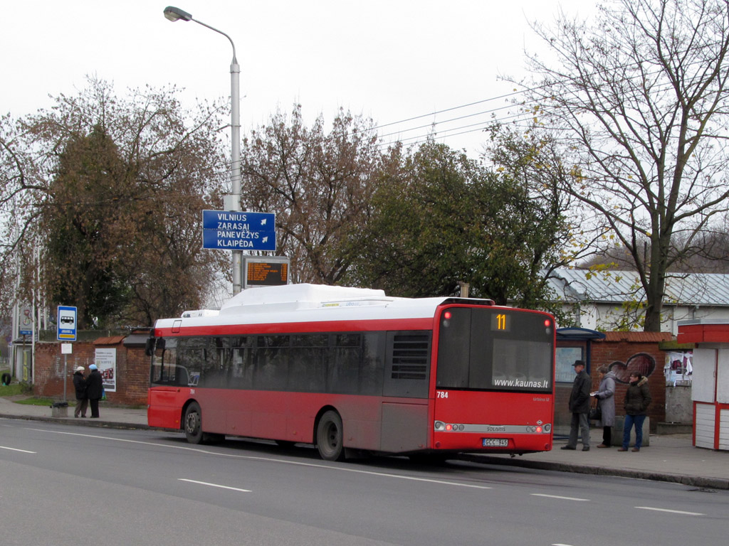 Литва, Solaris Urbino III 12 CNG № 784