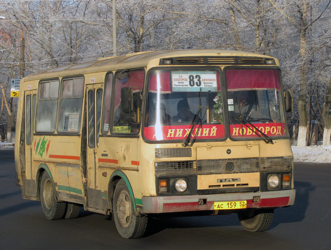 Нижегородская область, ПАЗ-32054-07 № АС 159 52