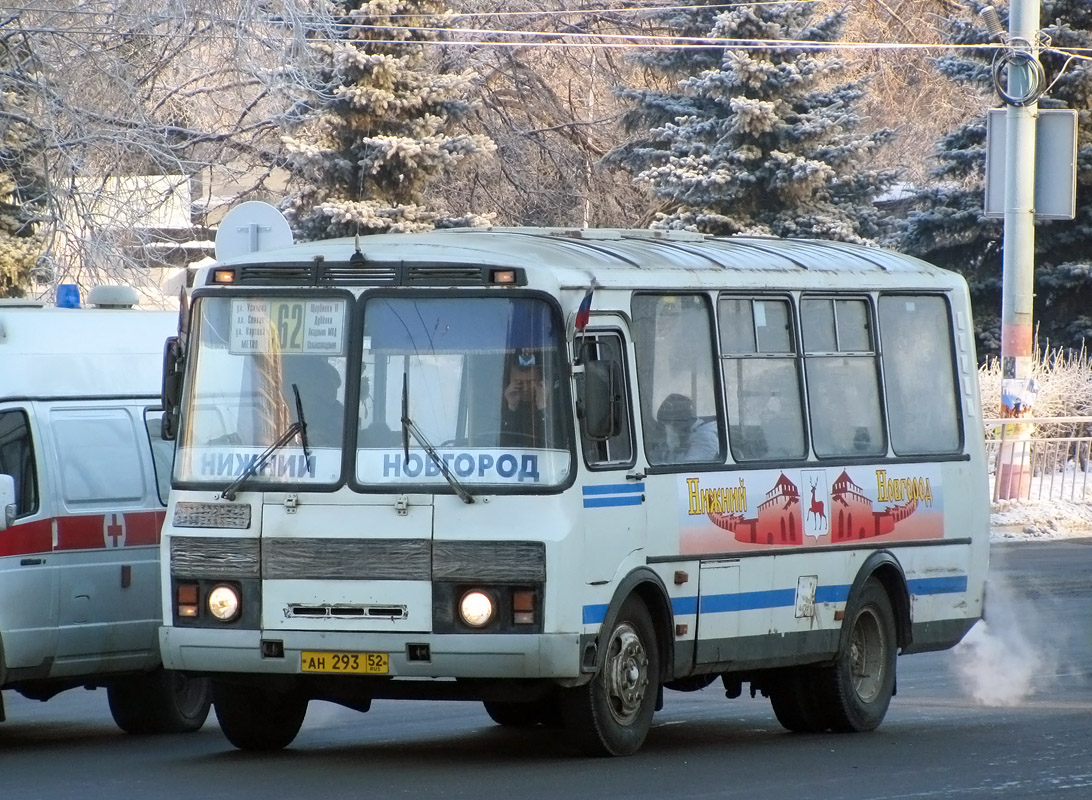 Нижегородская область, ПАЗ-32054 № АН 293 52