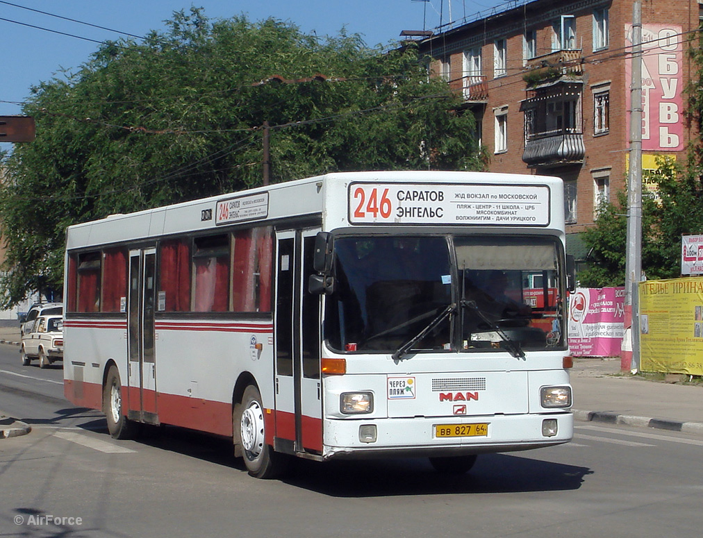 Саратовская область, MAN 791 SL202 № ВВ 827 64