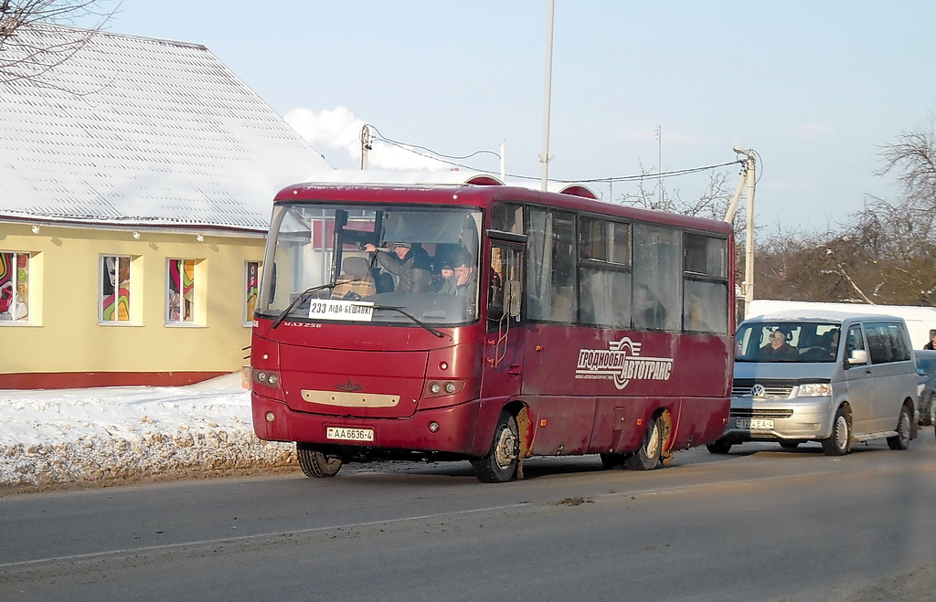 Гродненская область, МАЗ-256.170 № 011588