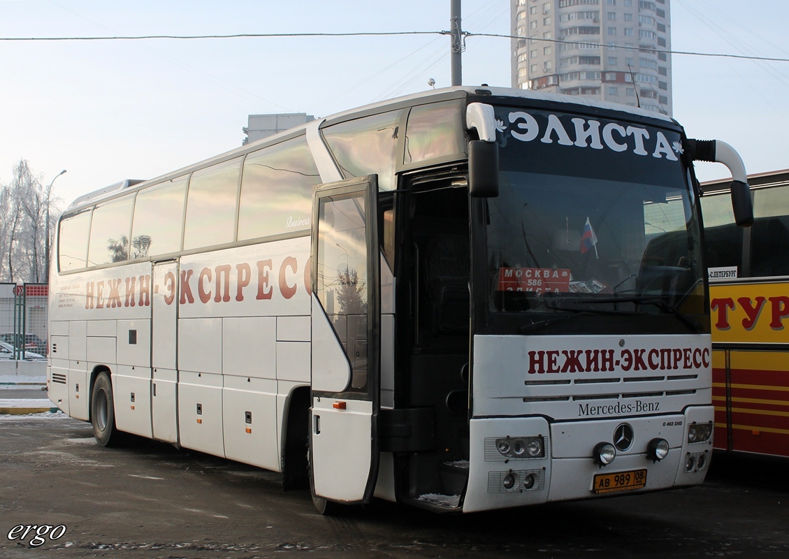 Калмыкия, Mercedes-Benz O403SHD № АВ 989 08