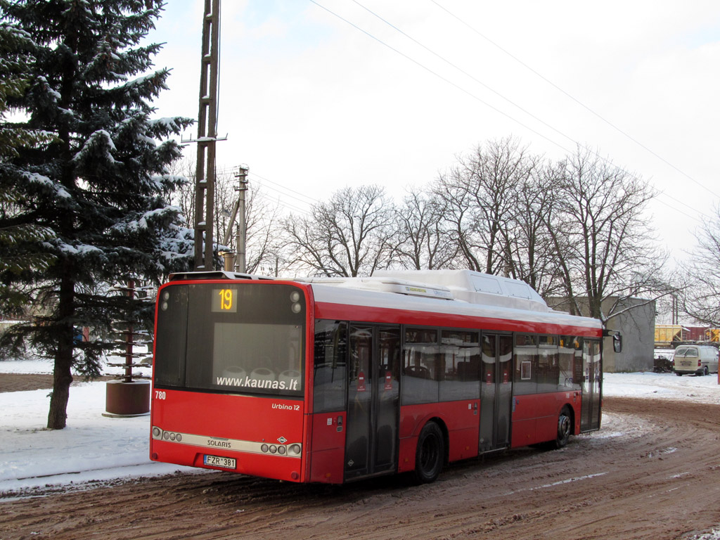 Литва, Solaris Urbino III 12 CNG № 780