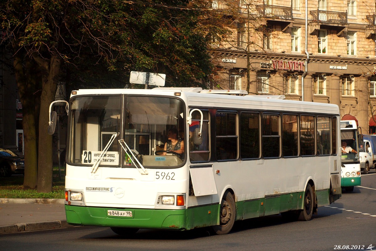 Санкт-Петербург, ЛиАЗ-5256.25 № 5962