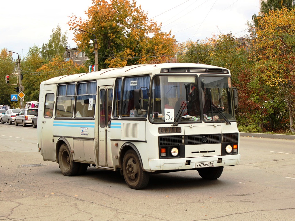 Свердловская область, ПАЗ-32053 № У 476 МО 96