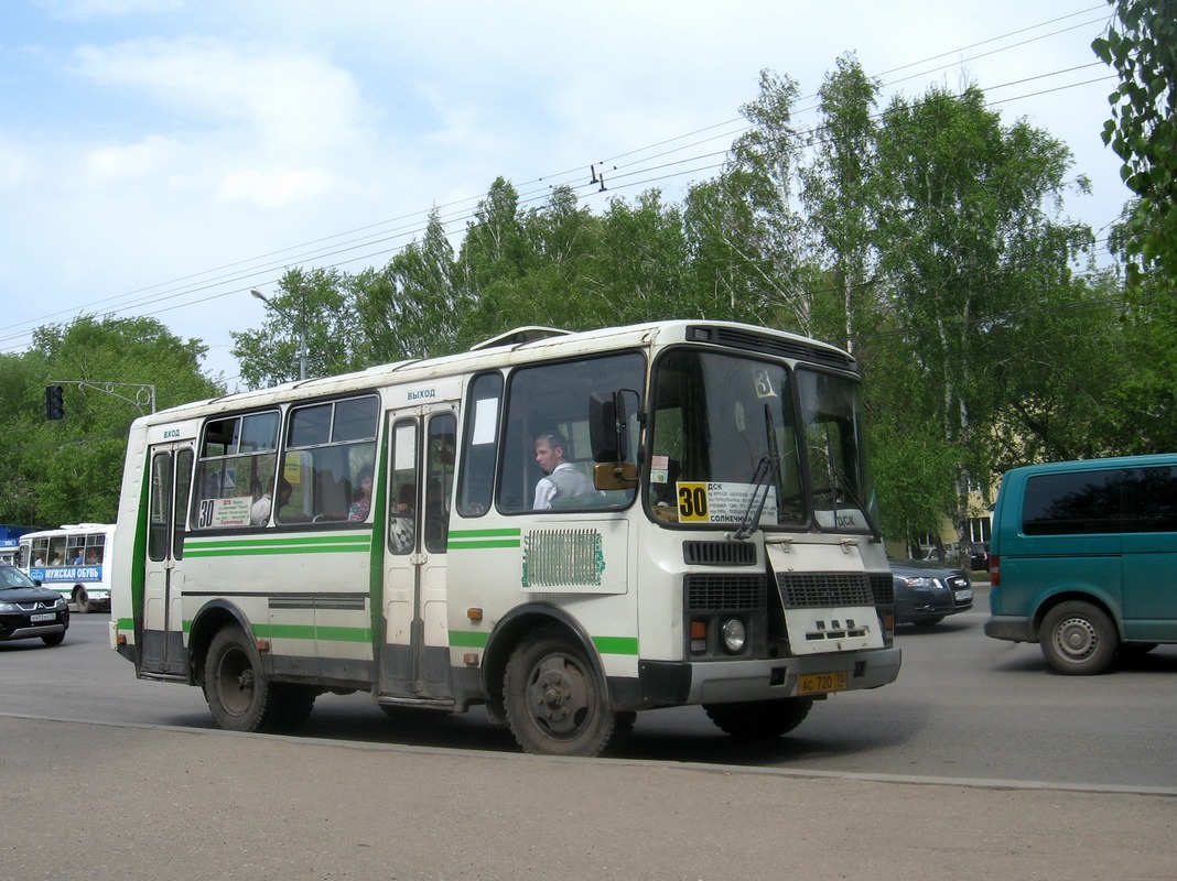 Томская область, ПАЗ-32051-110 № АС 720 70