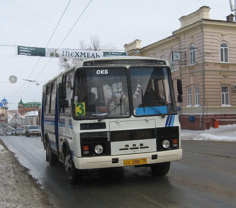 Томская область, ПАЗ-32054 № СС 288 70