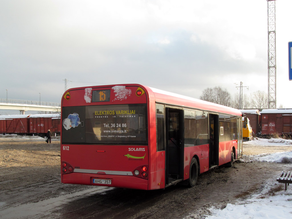 Литва, Solaris Urbino II 12 № 612