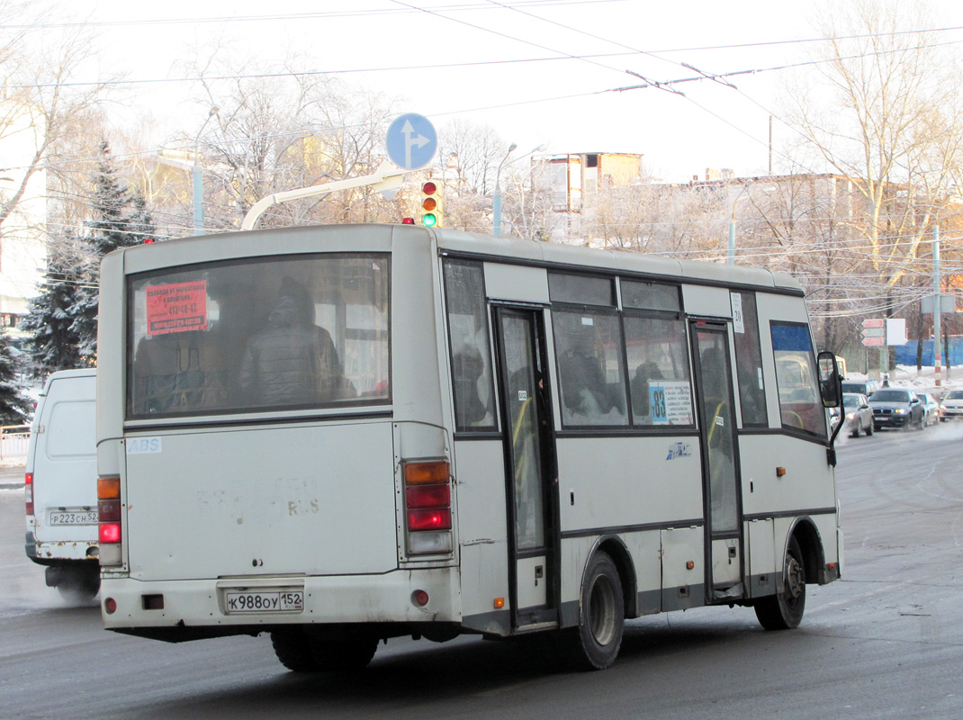 Нижегородская область, ПАЗ-3204 (00) № К 988 ОУ 152