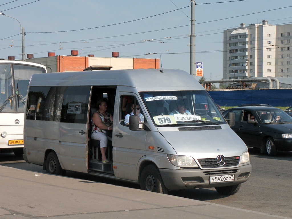 Санкт-Петербург, Mercedes-Benz Sprinter W903 313CDI № У 542 ОО 47