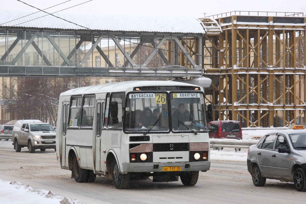 Томская область, ПАЗ-32054 № АС 717 70