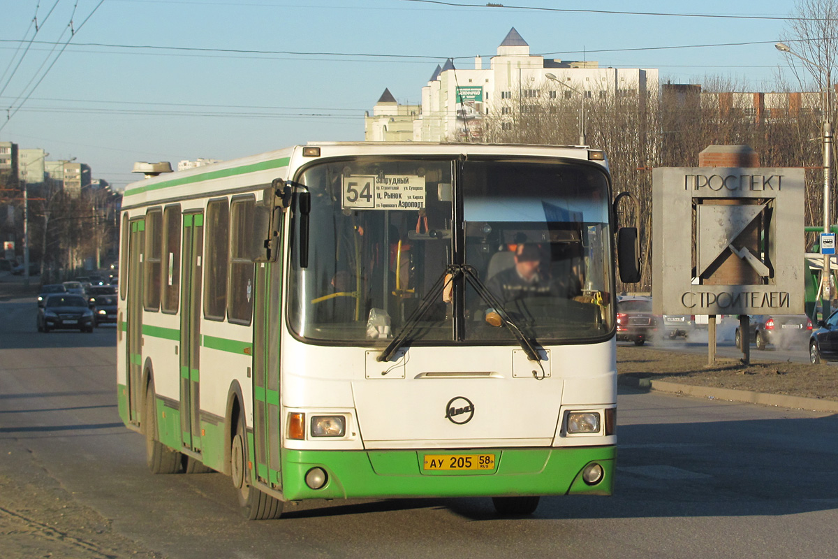 Пензенская область, ЛиАЗ-5256.46 № АУ 205 58