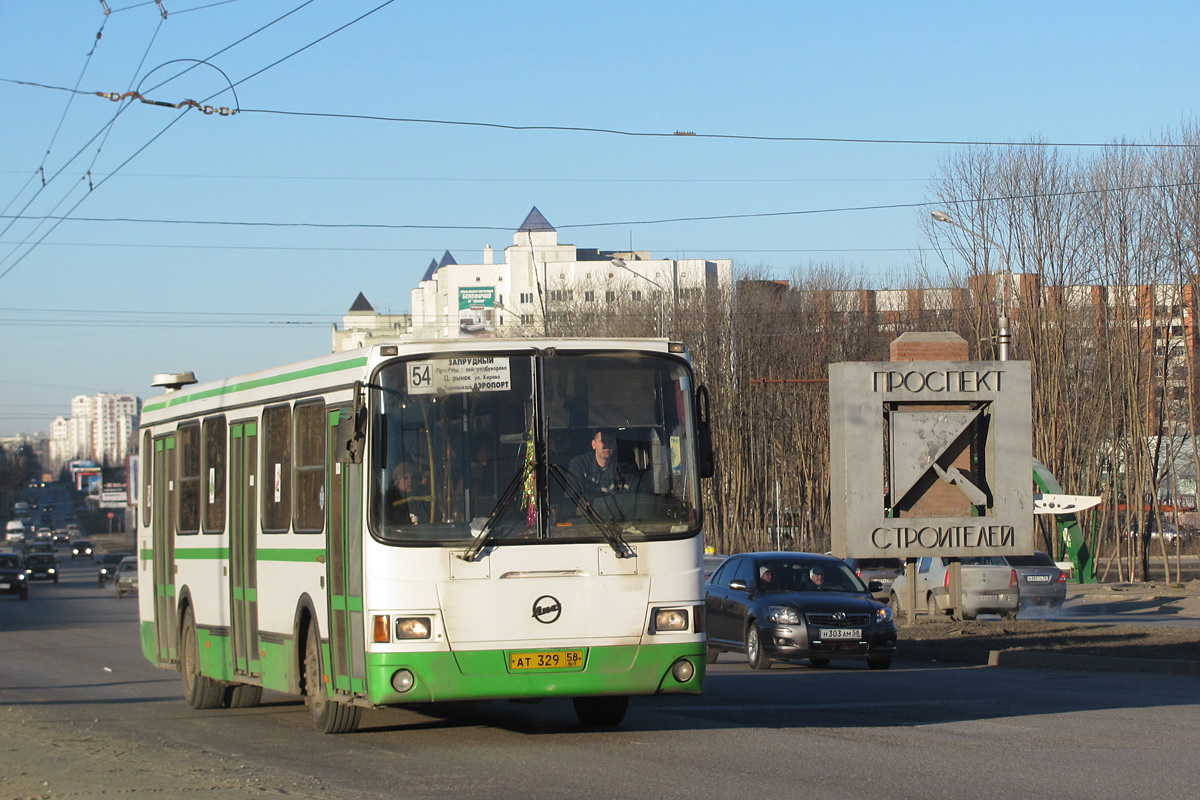 Пензенская область, ЛиАЗ-5256.45 № АТ 329 58