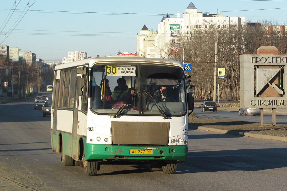 Пензенская область, ПАЗ-320402-03 № 1025