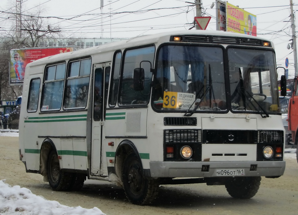 Ростовская область, ПАЗ-32053 № Н 096 ОТ 161