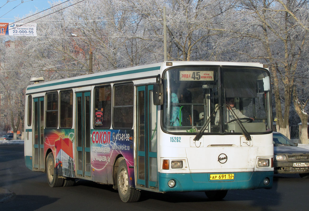 Нижегородская область, ЛиАЗ-5256.26 № 15262