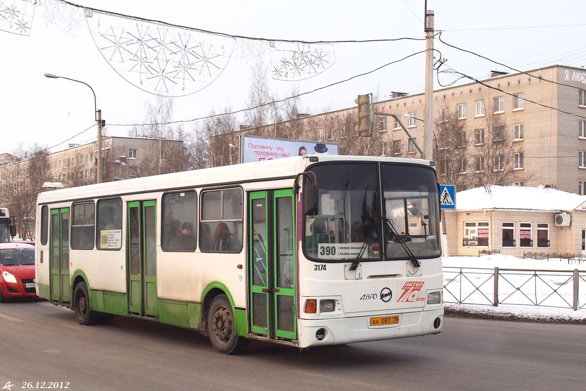 Санкт-Петербург, ЛиАЗ-5256.26 № 3174