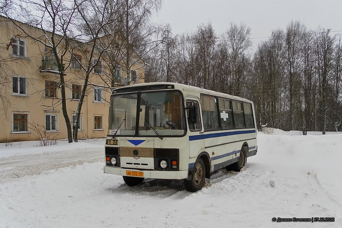 Тверская область, ПАЗ-3205-110 № АВ 532 69