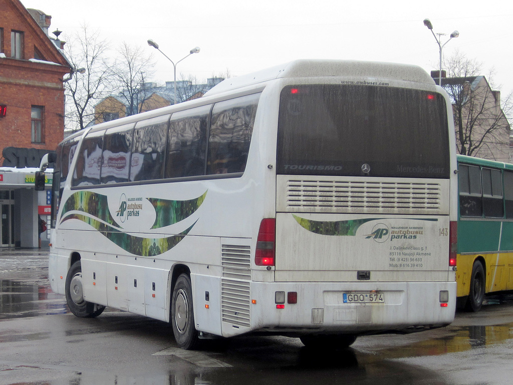 Литва, Mercedes-Benz O350-15RHD Tourismo № 143