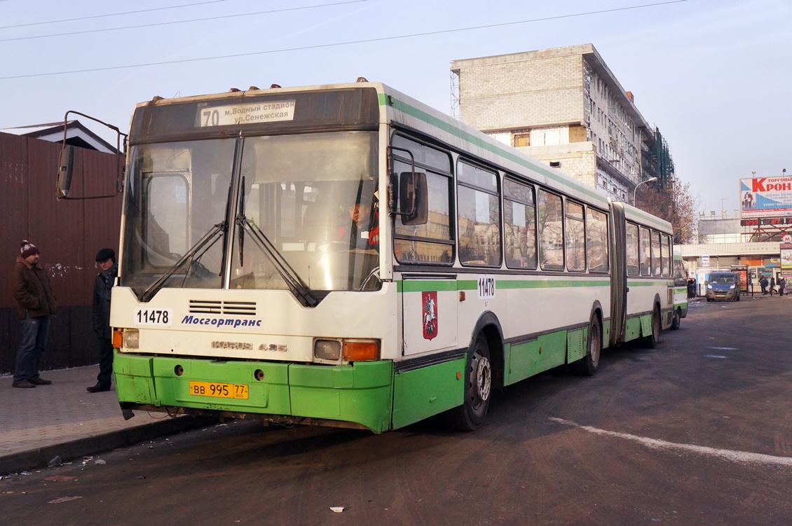 Москва, Ikarus 435.17 № 11478