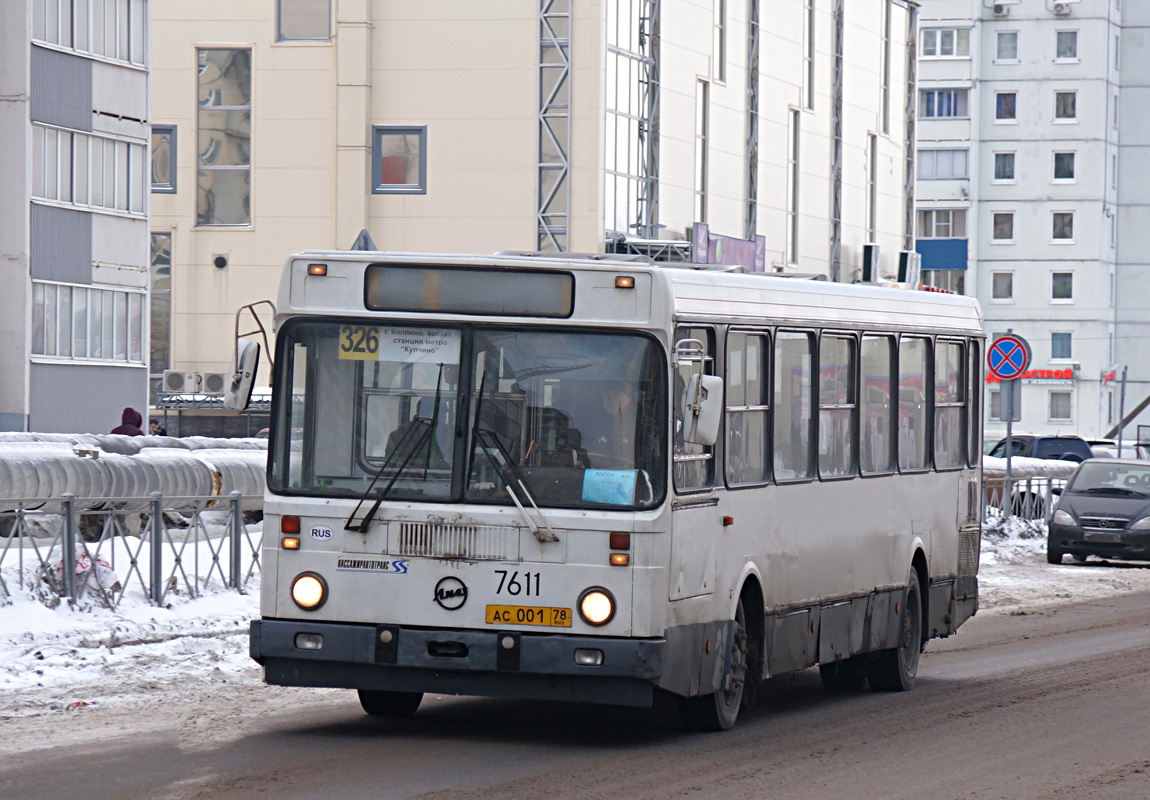 Санкт-Петербург, ЛиАЗ-5256.25 № 7611