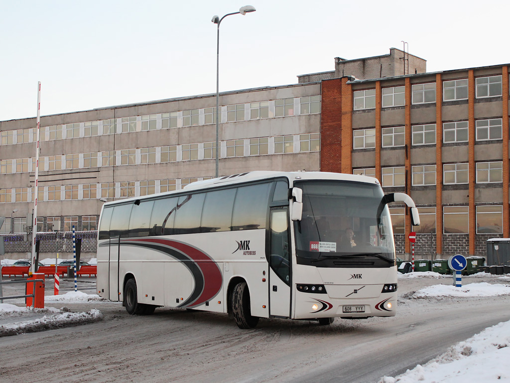 Эстония, Volvo 9700H № 608 YYY